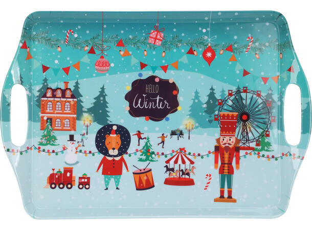 Brett Julenatt melamin 45x30cm 2ass Forpk 12stk Vekt 400gr 