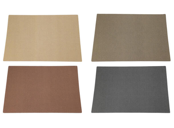 Dekkebrikke PU m/filt under 43x30cm 4ass 