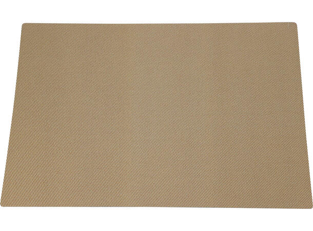 Dekkebrikke PU m/filt under 43x30cm 4ass 