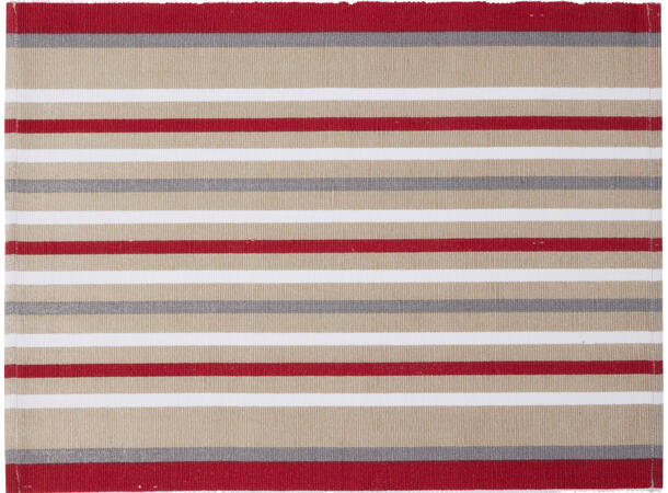 Dekkebrikke nisse beige 35x47cm 2ass Display med 36stk 100% bomull 