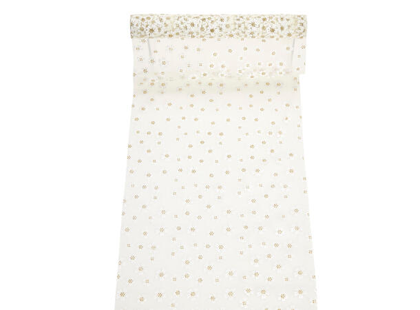 Dekorløper blomster 28x270cm 4ass Blomstermønster 