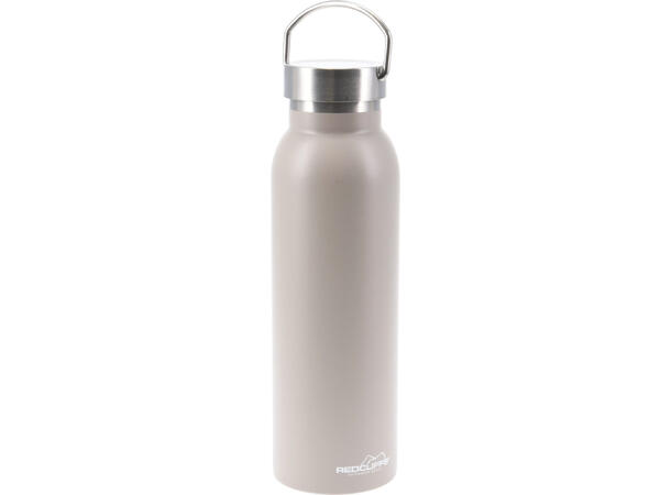Drikkeflaske termo 0,5L h:21cm 3ass blå,oker,grå 