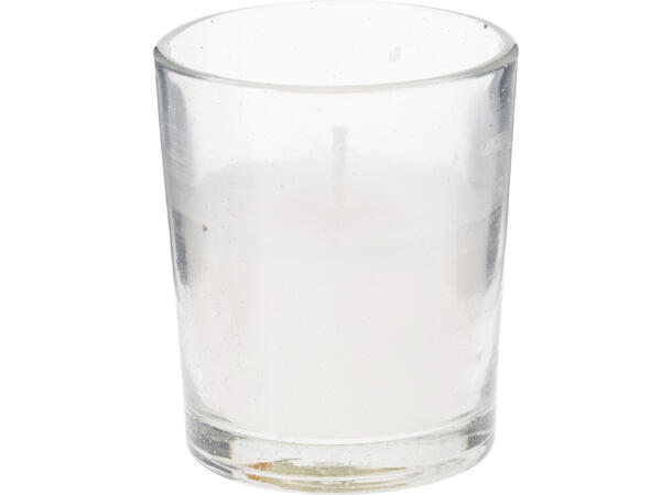 Duftlys 3stk glass 5x6cm 3ass Rød Grønn Hvit 