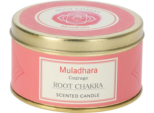 Duftlys metallboks 7,5x5cm 7ass dufter Display 24stk 