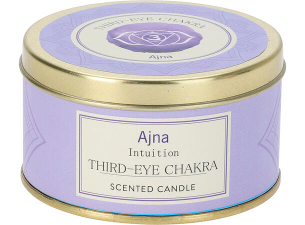 Duftlys metallboks 7,5x5cm 7ass dufter Display 24stk 