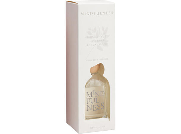 Duftolje 200ml glass m/pinne 13,5cm 4ass 