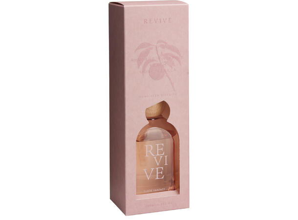 Duftolje 200ml glass m/pinne 13,5cm 4ass 