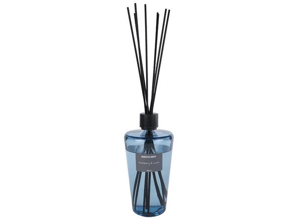 Duftolje 800ml sjøsalt blå glass 11x22cm Forpk 4stk 