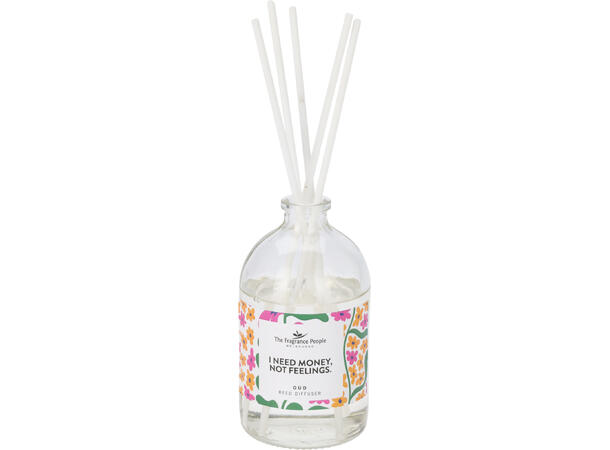 Duftolje m/pinner 6,5x19cm 100ml 3ass Patchouli,Lime,Fresia 5% duft 