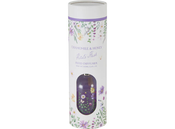 Duftpinner i glass 100ml 10cm 3ass 100 ml. 6 pinner 