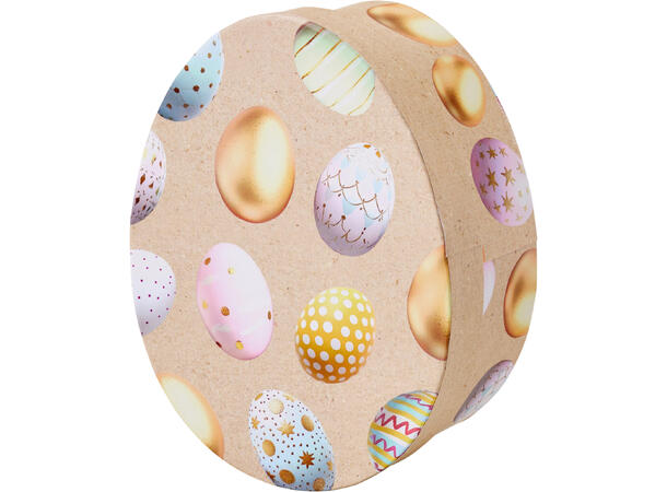 Egg gaveeske påske 14cm 4ass Display 16stk 