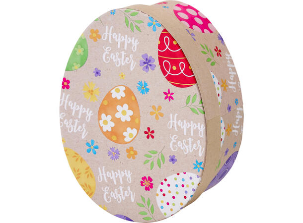 Egg gaveeske påske 14cm 4ass Display 16stk 