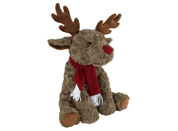 Elg brun plysj skjerf Take Me Home 37cm 