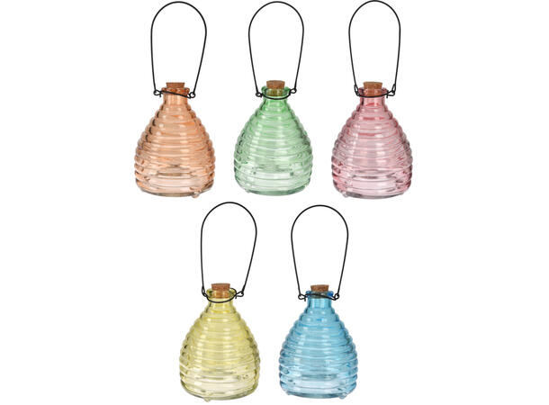 Felle glass til veps/insekt 9x13cm 5ass 
