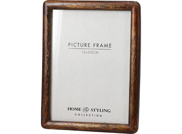 Fotoramme mørk mangotre 18x23cm Bilde: 15x20cm 