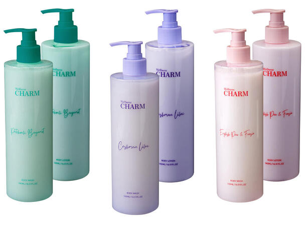 Gavesett 500ml Dusjsåpe Bodyloition 3ass 