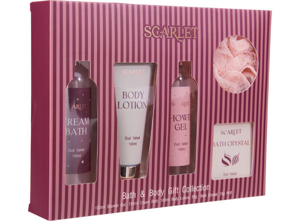 Gavesett 5 deler Showergel Lotion m/tilb Vekt: 655gram 