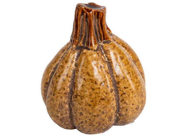 Gresskar dekor brun keramikk 6,5x9,7cm 