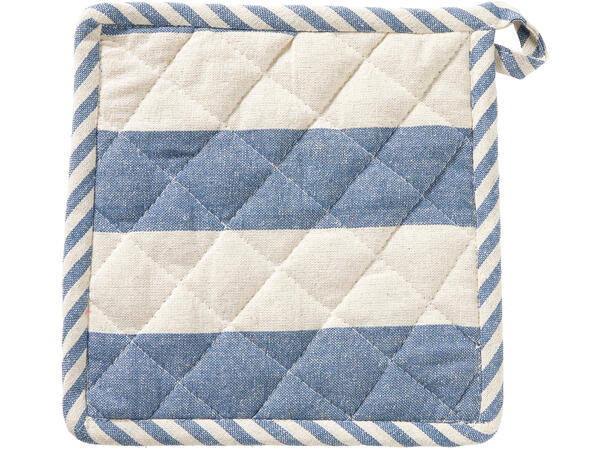 Gryteklut stripet bomull 20x20cm 4ass 