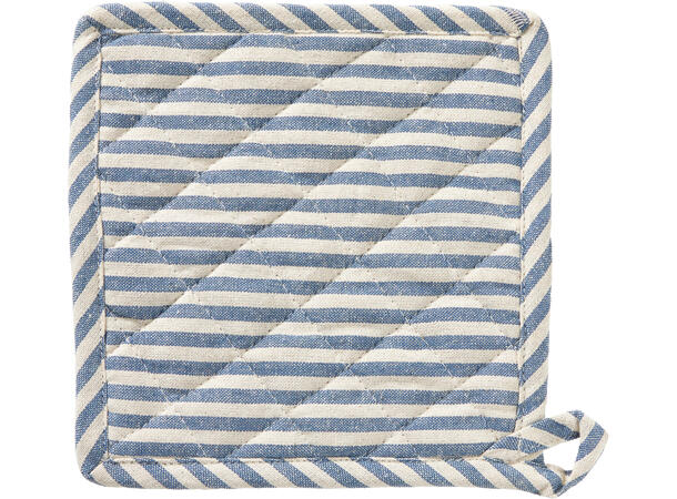 Gryteklut stripet bomull 20x20cm 4ass 