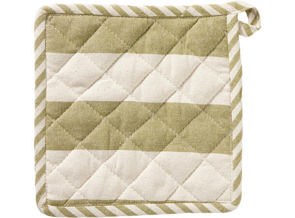 Gryteklut stripet bomull 20x20cm 4ass 