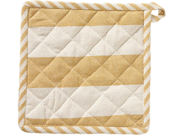 Gryteklut stripet bomull 20x20cm 4ass 