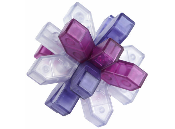 Hjernetrim hjernenøtt kube 7x7cm 6ass Forpk 12stk 