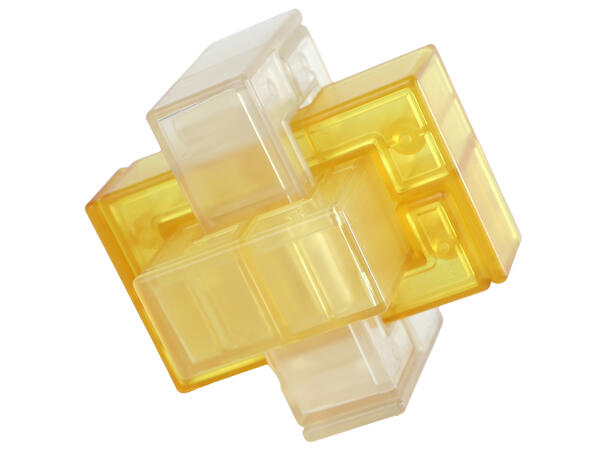 Hjernetrim hjernenøtt kube 7x7cm 6ass Forpk 12stk 