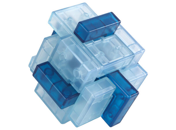 Hjernetrim hjernenøtt kube 7x7cm 6ass Forpk 12stk 