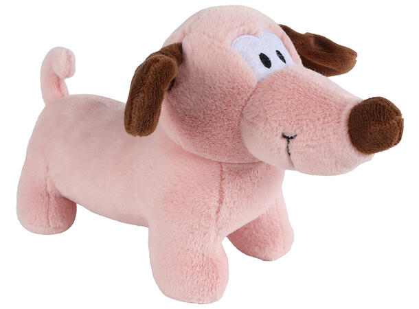 Hund dachs plysj 28cm 2ass Mini Club konsept 