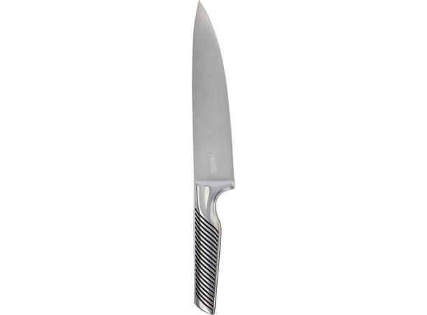 Knivsett 5 deler Rustfritt stål Knivblokk med 5 kniver 