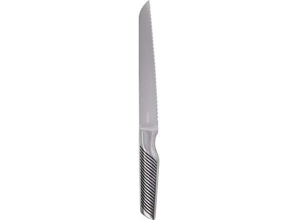 Knivsett 5 deler Rustfritt stål Knivblokk med 5 kniver 
