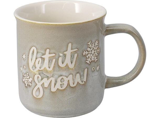 Krus keramikk juletekster 200ml 8cm 4stk Vekt: 200g Størrelse: 7,7x6x8cm 