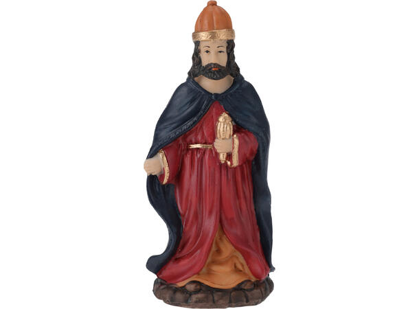 Krybbesett assorterte farger 6-16cm 9del Maria:12cm Josef:16cm Barn:6x4cm 
