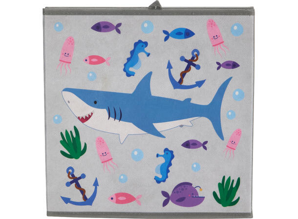 Kurv eske barnemotiv 30x30cm 6ass 