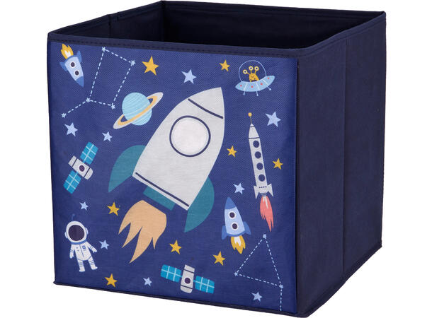 Kurv eske barnemotiv 30x30cm 6ass 