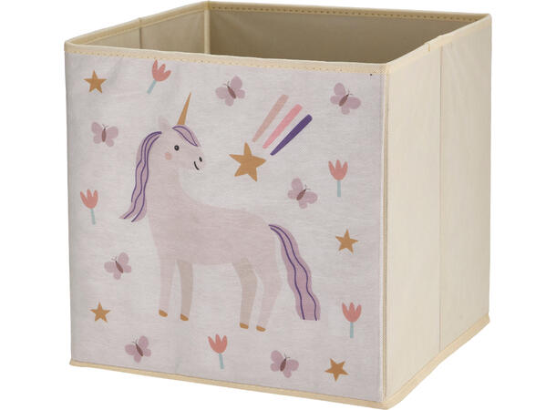 Kurv eske barnemotiv 30x30cm 6ass 