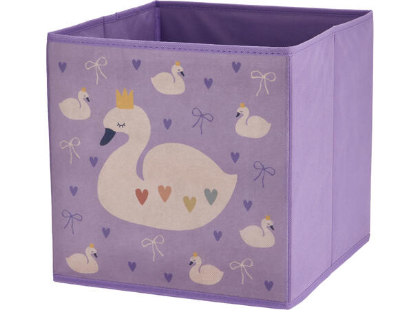 Kurv eske barnemotiv 30x30cm 6ass 