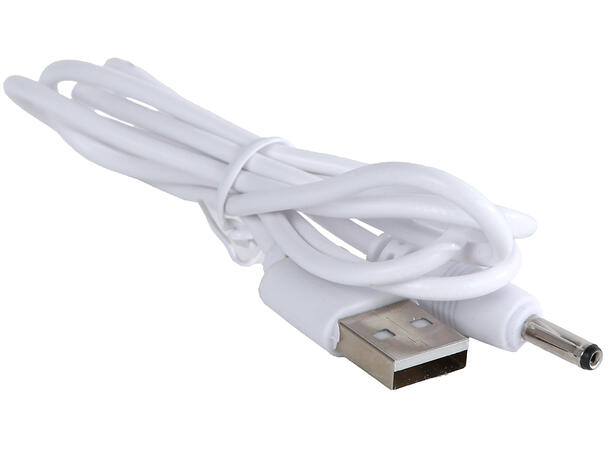 Lampe Sopp beige/brun 9x18cm 2ass Lading med USB-kabel 