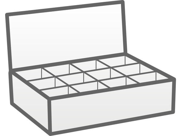 Lykt Solar jordlykt sort matt PP 8x47cm Batteri inkludert Display med 12stk 