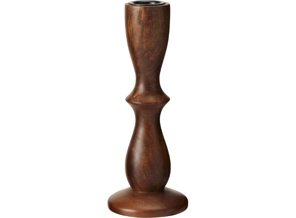 Lysestake mangotre mørk brun 17,5cm 4ass Display 12stk 
