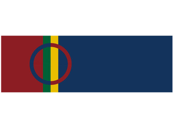 Løper Same Sameflagg 30x90cm bomull 