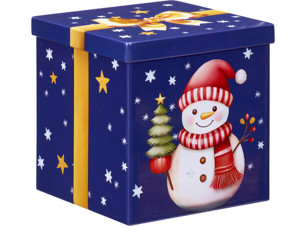 Metallboks Nisse 10x10x5cm 3ass Forpk 24stk 