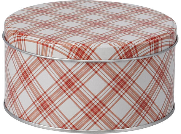 Metallboks Ruter rund s/3 20x9cm 17x8cm 13x7cm 