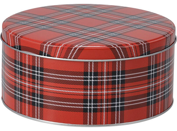 Metallboks Ruter rund s/3 20x9cm 17x8cm 13x7cm 