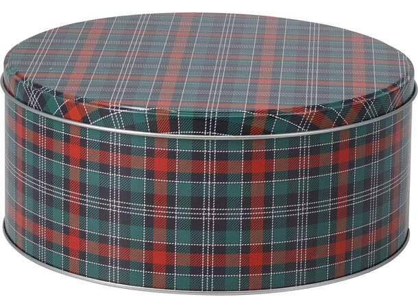 Metallboks Ruter rund s/3 20x9cm 17x8cm 13x7cm 