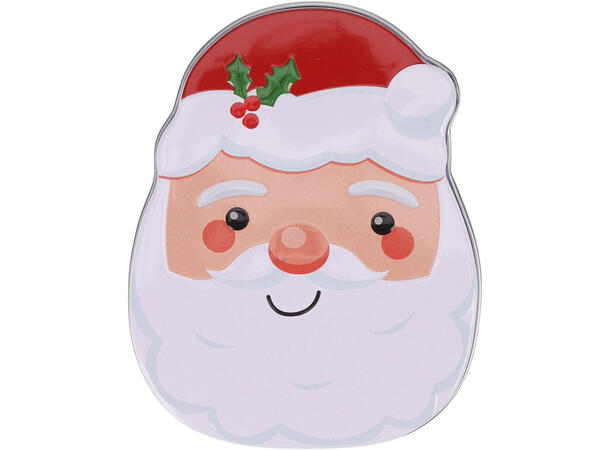 Metallboks nisse snø  12x9,5x1,8cm 3ass Display 18stk Vekt 44gr 
