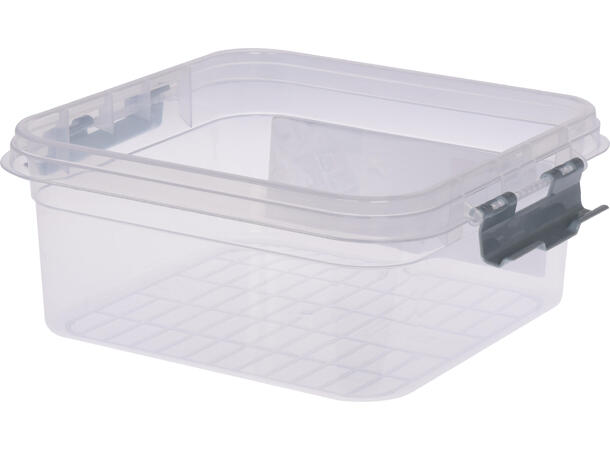 Oppbevaringsboks m/lokk 26x24x11cm 4ass 26x24x11cm 