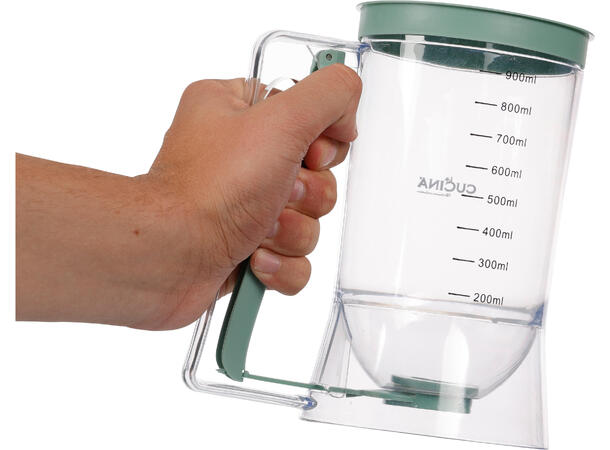 Oppbevaringskrukke 900ml m/måleskala 