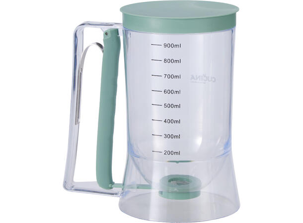 Oppbevaringskrukke 900ml m/måleskala 